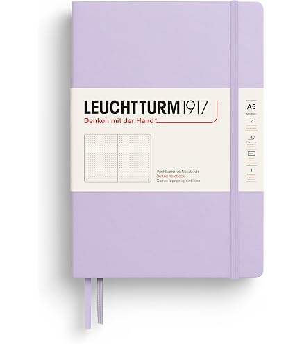 Amazon | ロイヒトトゥルム ノート A5 ドット ライトグレー 367247